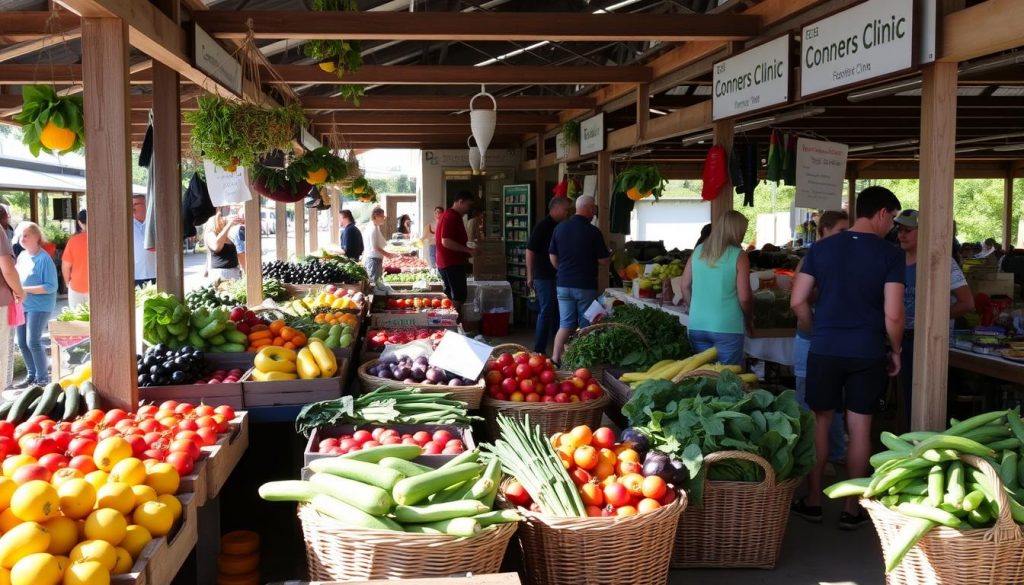 Shopping at Farmers Markets Shopping at Farmers Markets